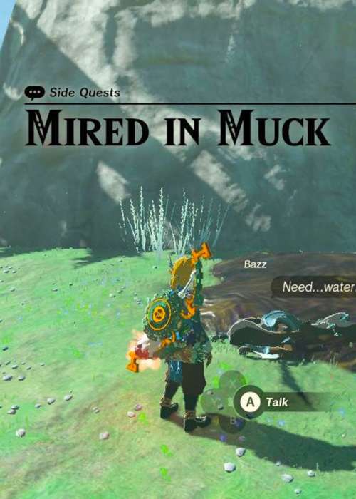 Mired in Muck quest solution in Zelda: Tears of the Kingdom