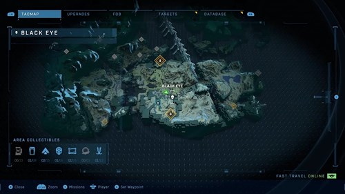 Halo Infinite skull locations: Black Eye Skull