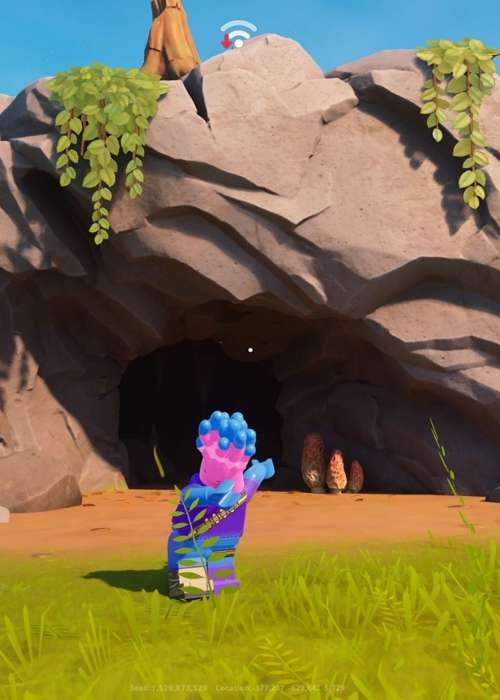 How to find a cave in LEGO Fortnite