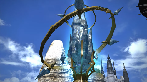 Limsa Lominsa Aetheryte in FFXIV