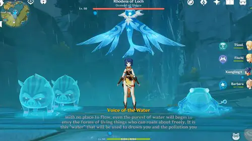 Hydro Mimic enemies in Genshin Impact