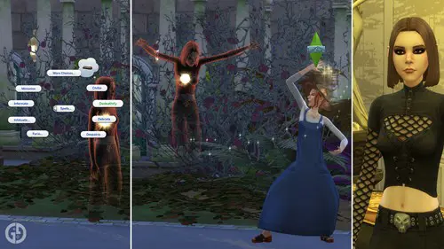 Image showing the Dedeathify spell in The Sims 4