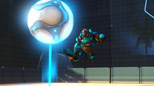 Take a break from Lucioball and try out Winston's Beach Vollyball!