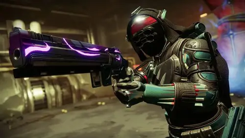 Destiny 2 Lightfall preload: A Hunter with a hand cannon