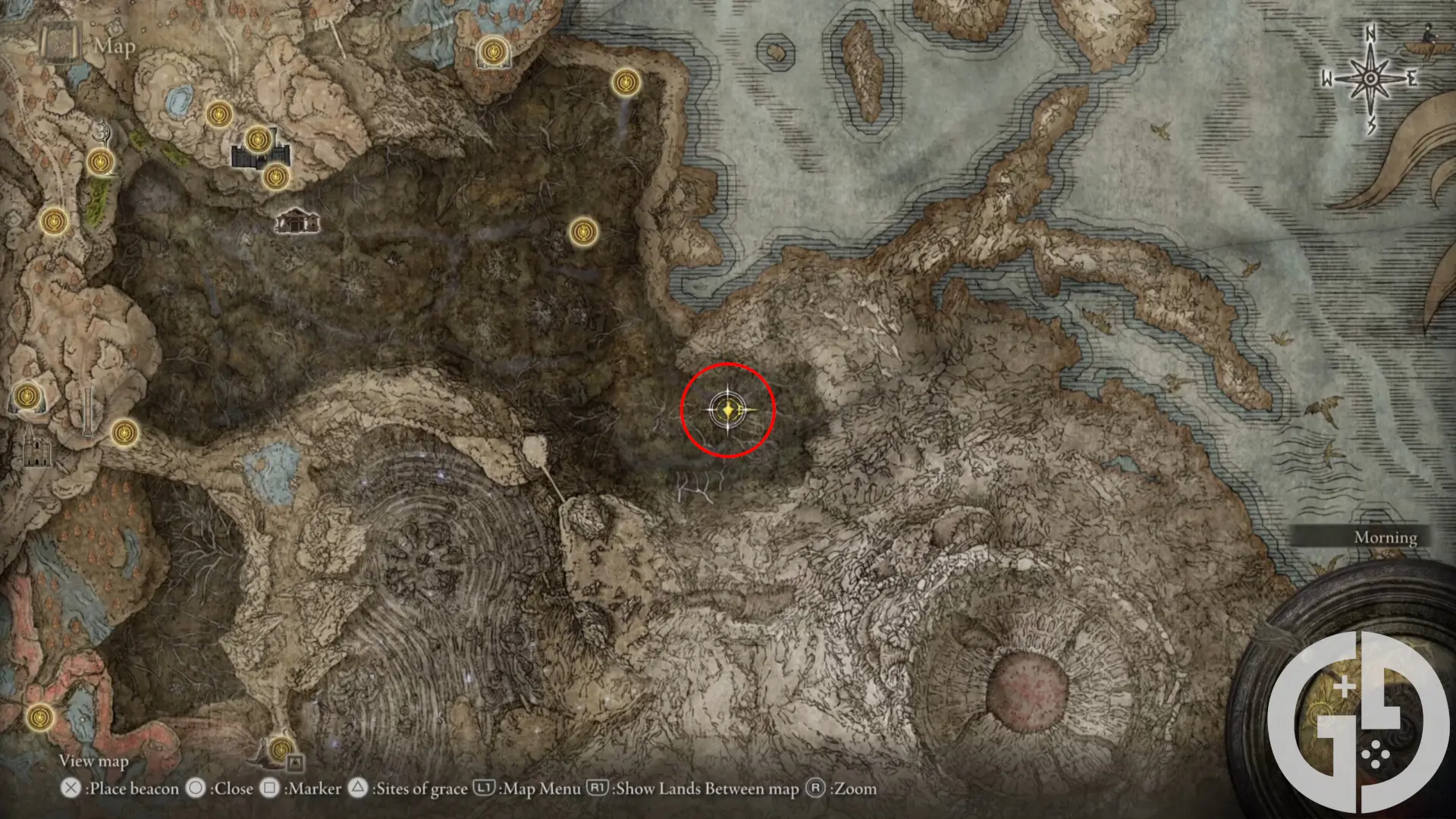 Elden Ring Shadow Of The Erdtree Abyss Map Fragment Map