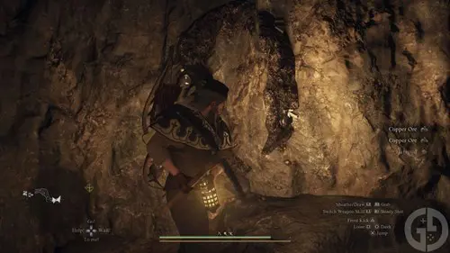 A mined Ore deposit in Dragon's Dogma 2