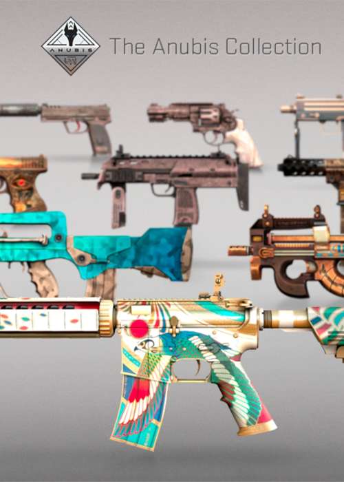 All the skins in the CS2 Anubis Collection package & how to get it