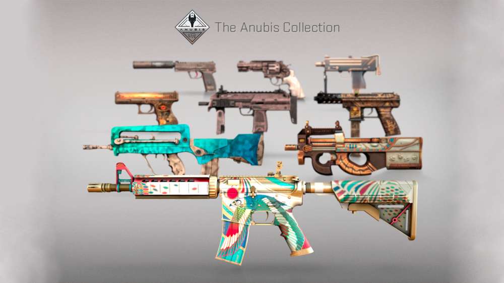 All the skins in the CS2 Anubis Collection package & how to get it