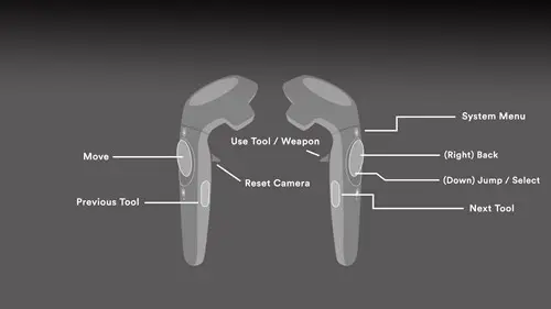 roblox vr controls htc vive