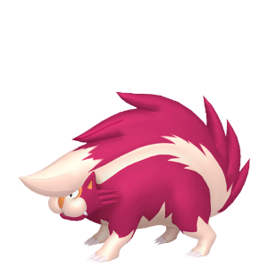 Shiny Skuntank, which is in Pokemon GO Tour: Sinnoh