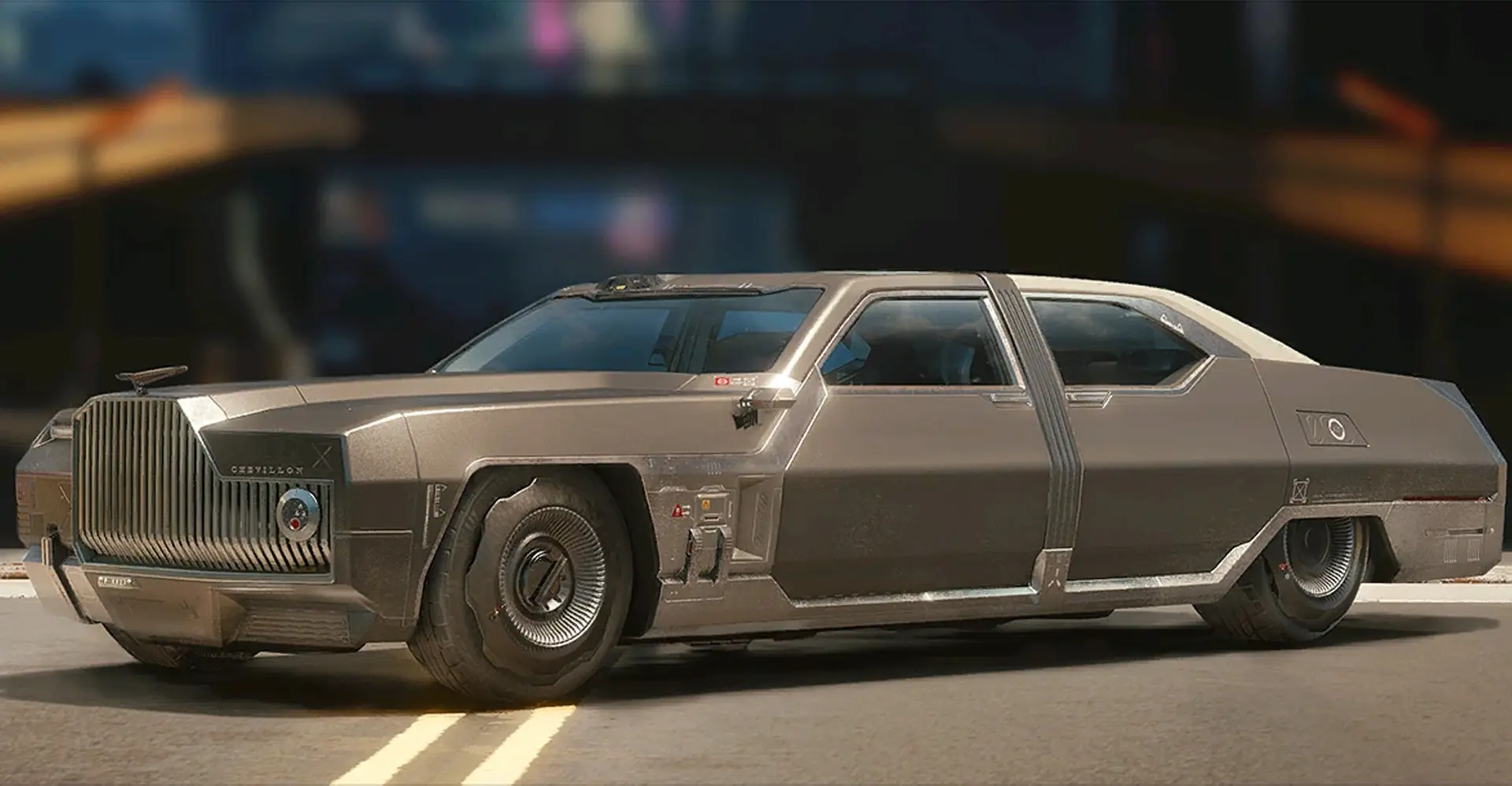 a Chevillon vehicle in Cyberpunk 2077