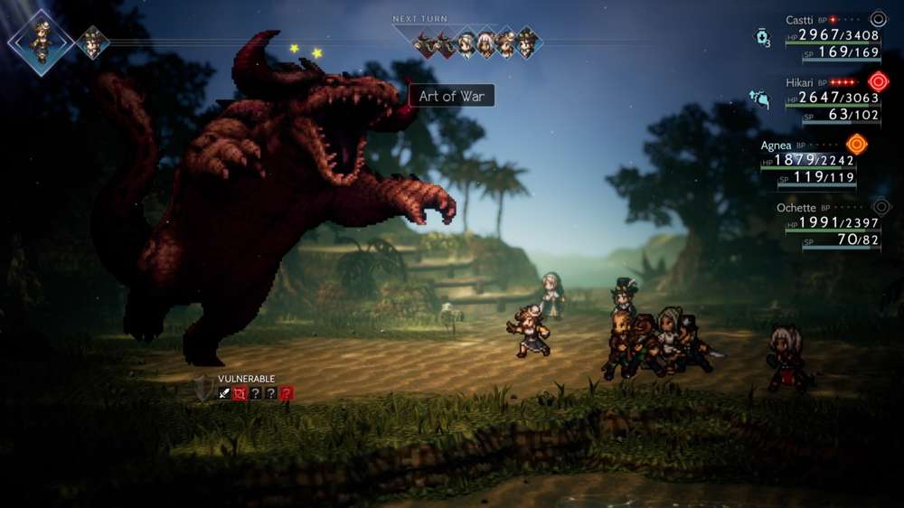 How to beat Gigantes in Octopath Traveler 2