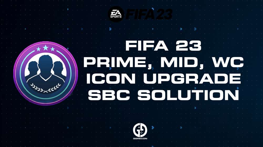 FIFA 23 88+ Prime, Mid, or World Cup Icon Upgrade SBC Solution