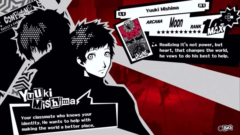 Persona 5 Royal Yuuki Mishima (Moon) Confidant Guide