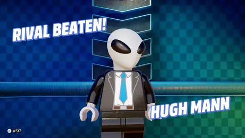 Hugh Mann Alien in LEGO 2K Drive