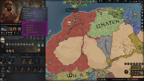 Crusader Kings 3 Debug Mode: Console Commands