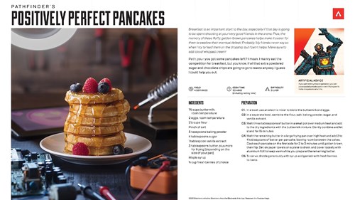 Apex Legends cookbook