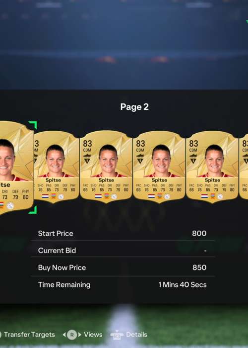 EA FC 25: Cheapest 83 rated players in Ultimate Team