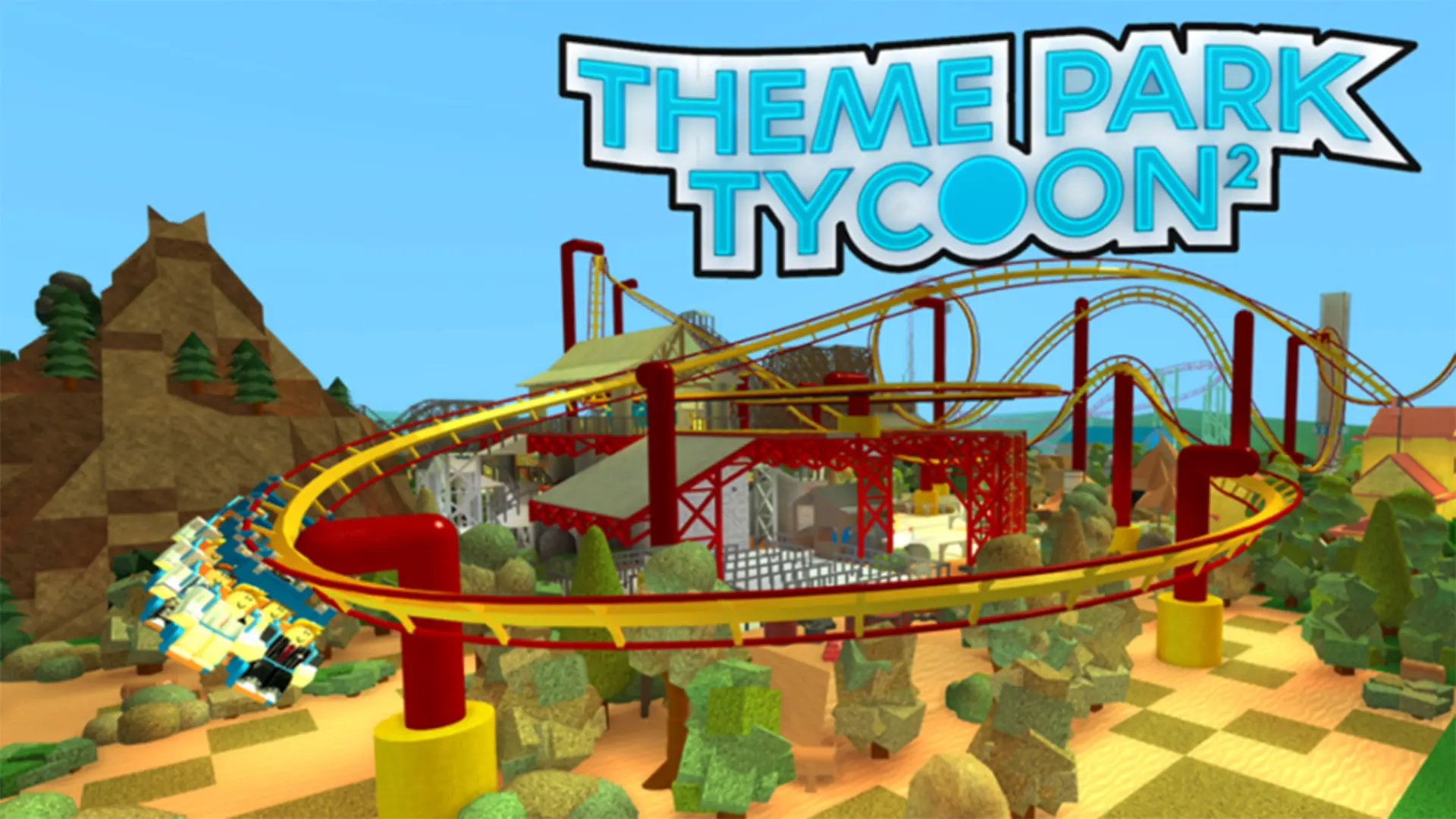 key art of Theme Park Tycoon 2, one of the best Roblox games