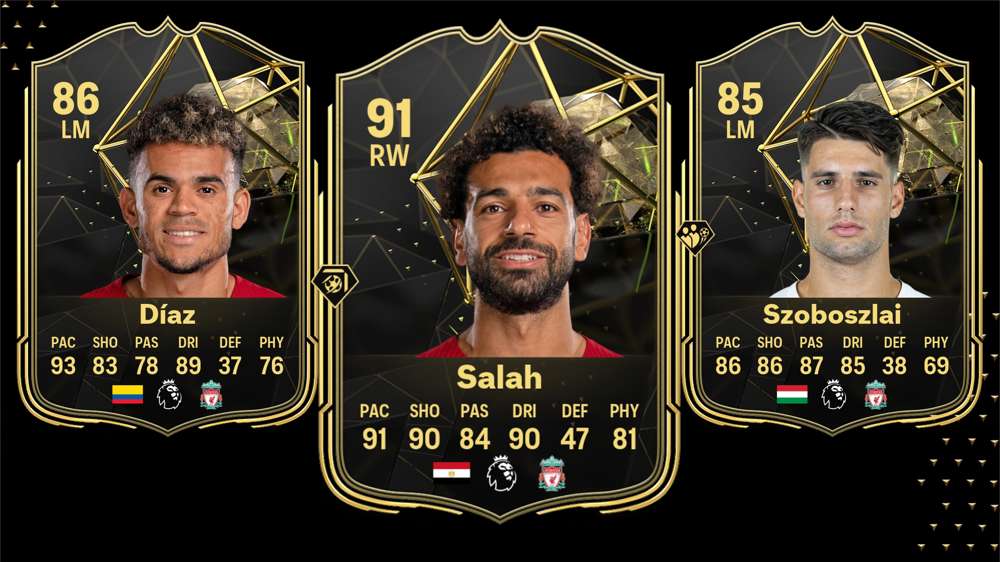 All EA FC 24 TOTW 10 players, including Salah, Szoboszlai & Diaz