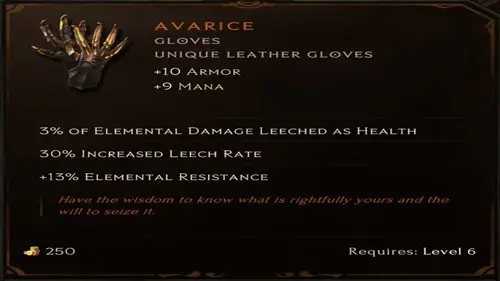 The Avarice Gloves