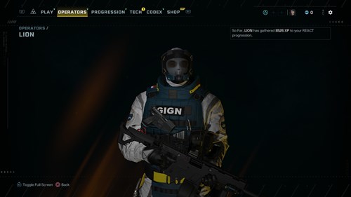 Rainbow Six Extraction best operators: Lion