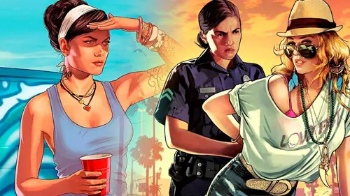 GTA V women artwork