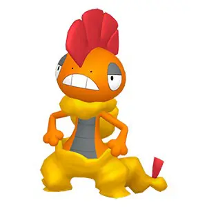 Scrafty in Pokemon GO