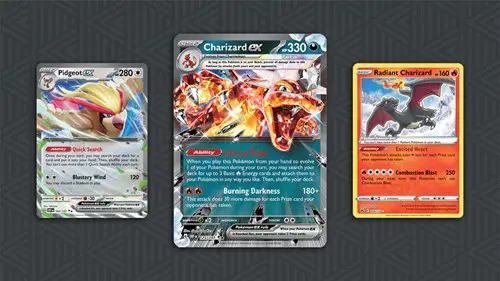 Charizard ex deck in Pokemon TCG