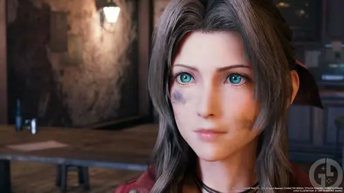 Aerith in Final Fantasy 7 Remake