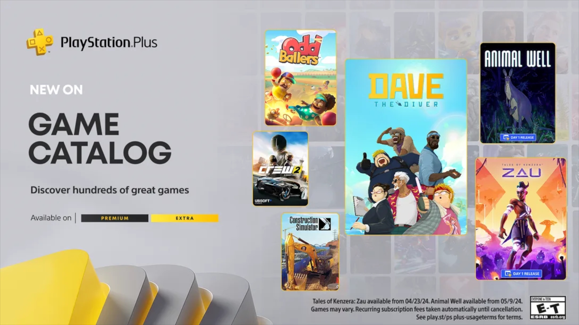 В апрельские игры PlayStation Plus входят Dave the Diver и другие.
