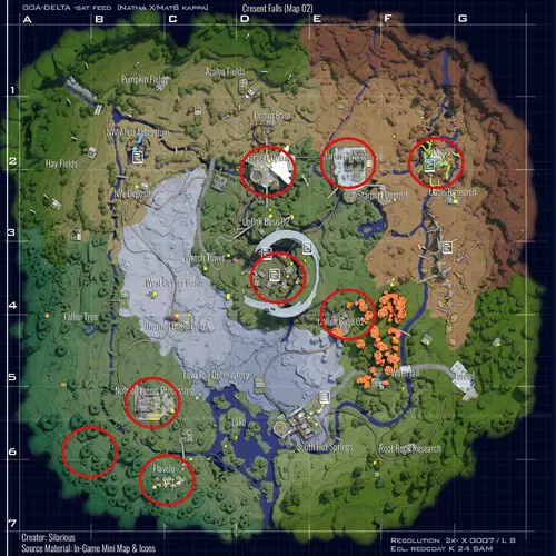 The Cycle Frontier Aluminum Scrap Locations crescent falls