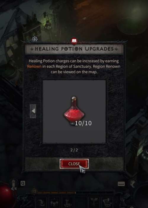 Here's how you upgrade Healing Potions in Diablo 4