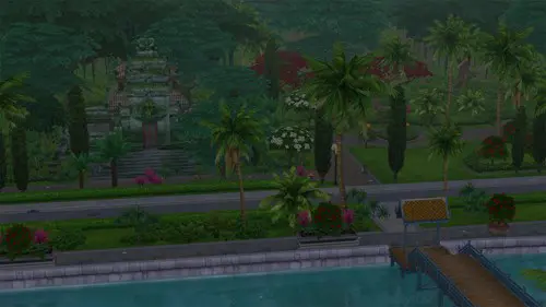 Tiger Sanctuary in The Sims 4 For Rent