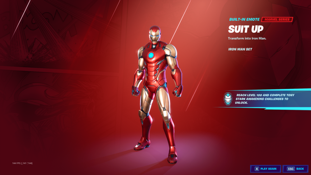 How to unlock Tony Stark foil variants and Iron Man suit up emote