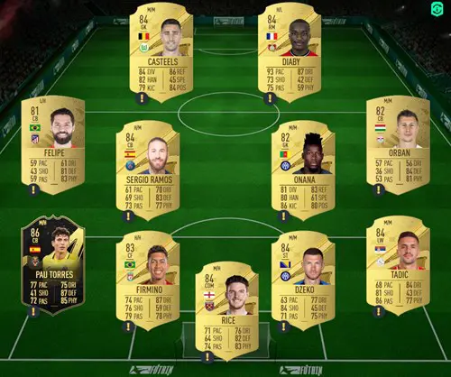 FIFA 23 Honourable Mentions Fofana SBC Solution 2