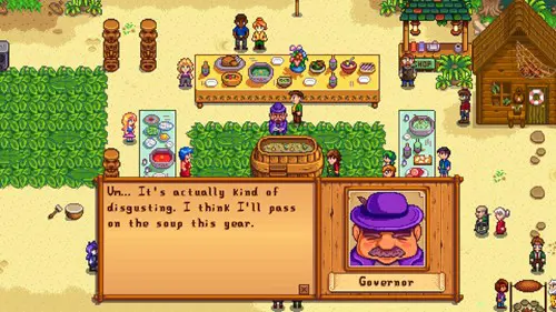 Stardew Valley Luau: Potluck bad ingredients