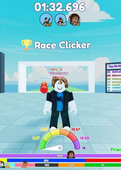 All Race Clicker codes to redeem Boosts & more in August 2024