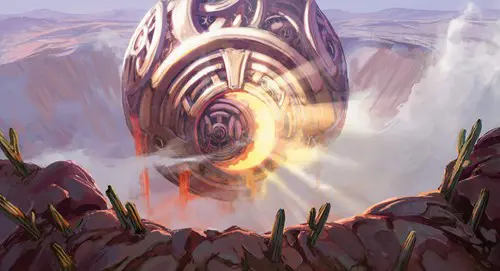 Fomori Vault artwork from MTG's Outlaws of Thunder Junction set