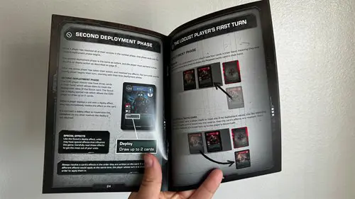 Gears of War Card Game rulebook