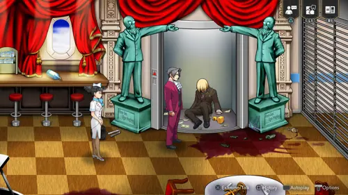 Ace Attorney Investigates statue murder