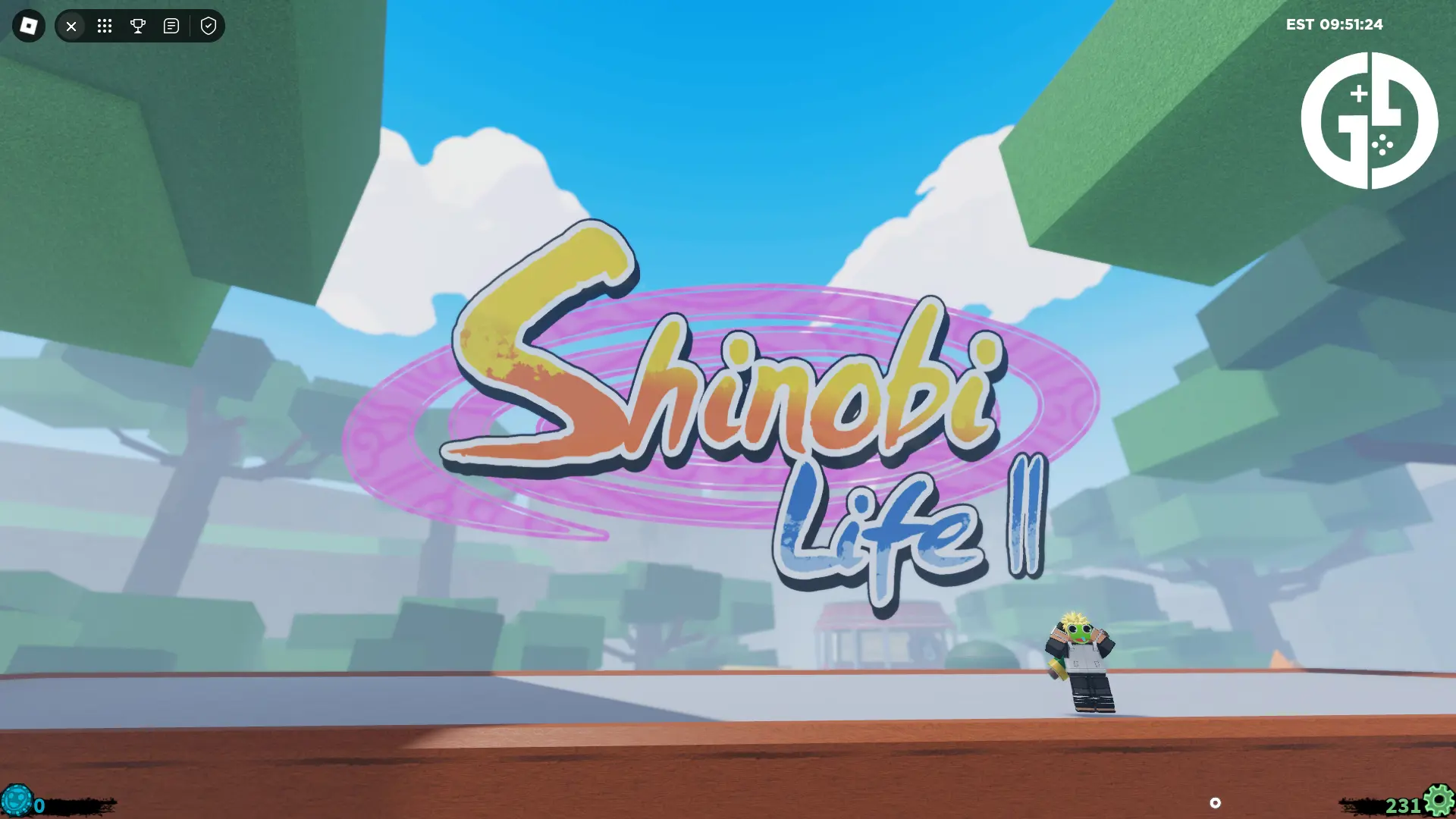 The logo for Shinobi Life 2.