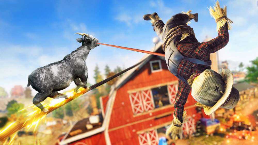 Here's how you complete 'Rescue Steve' in Goat Simulator 3