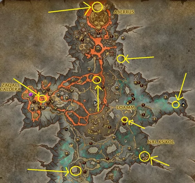 How to find the Zaralek Caverns Dragon Glyphs in Wow: Dragonflight