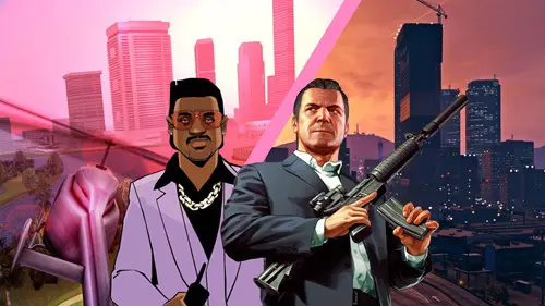 GTA Vice City and GTA V crossover