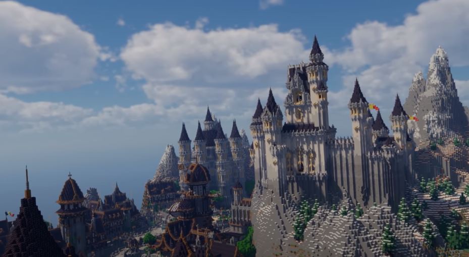 You Can Now Visit A Beautiful Medieval City In Minecraft