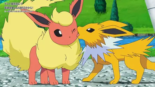 Flareon in the Pokemon anime