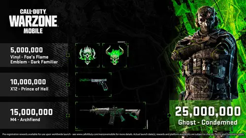 Call of Duty: Warzone Mobile Ghost Condemned skin