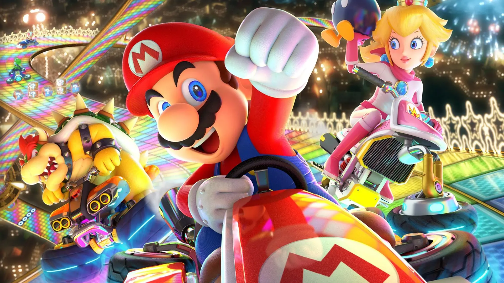 key art of Mario Kart 8