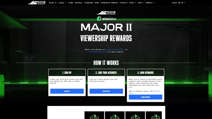 How to get CDL Champs viewership rewards for MW2 & Warzone 2